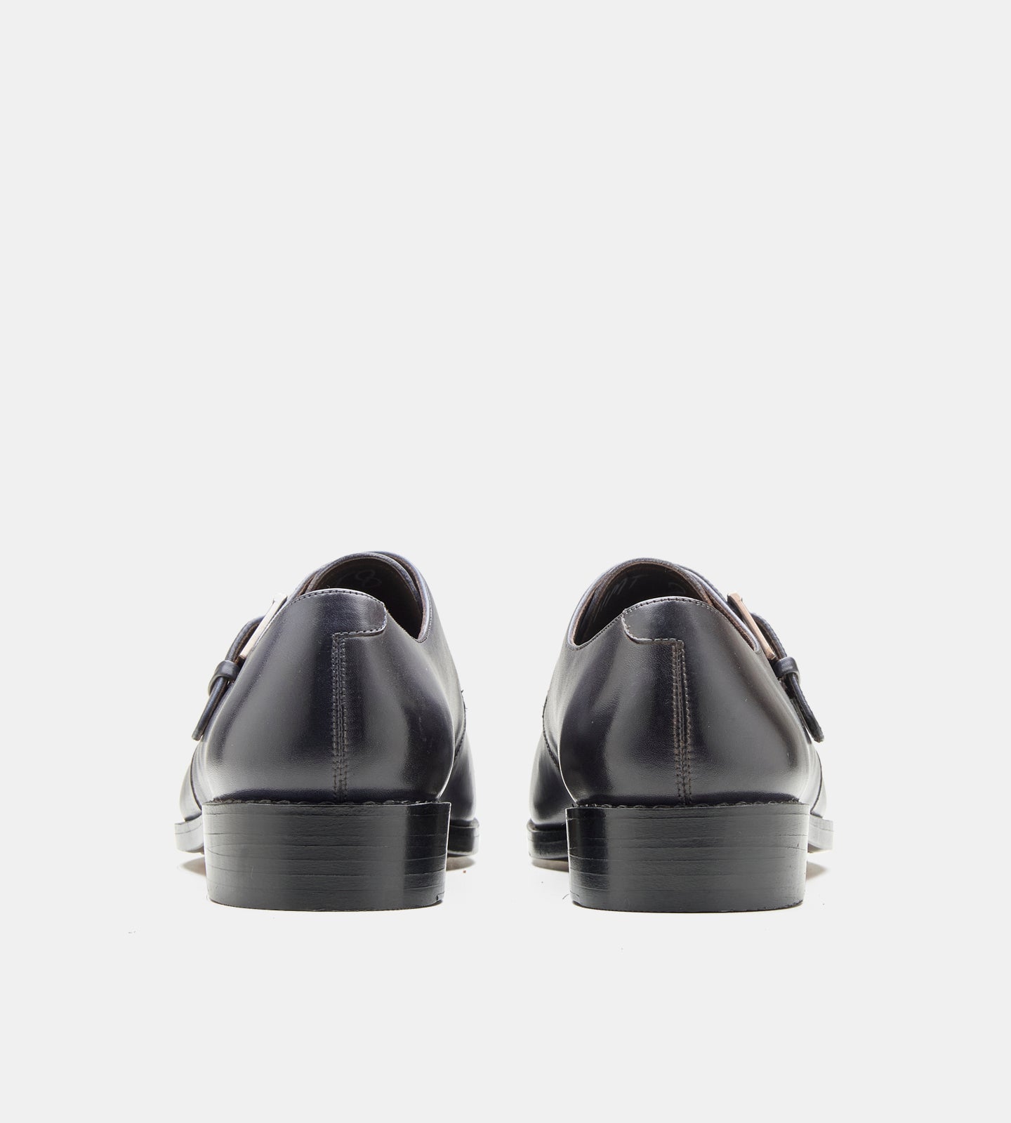 Hand Welted Navy Single Strap Monk Shoe