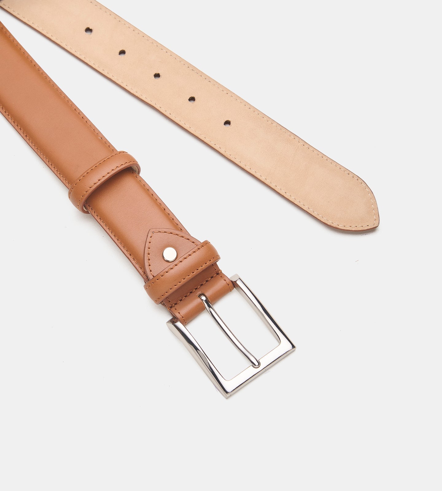 Handmade Full Grain Tan Leather Belt