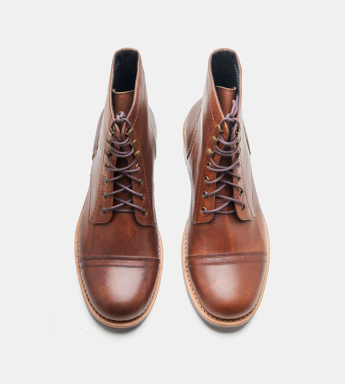 Hand-Welted Oil Pull up Work Boot