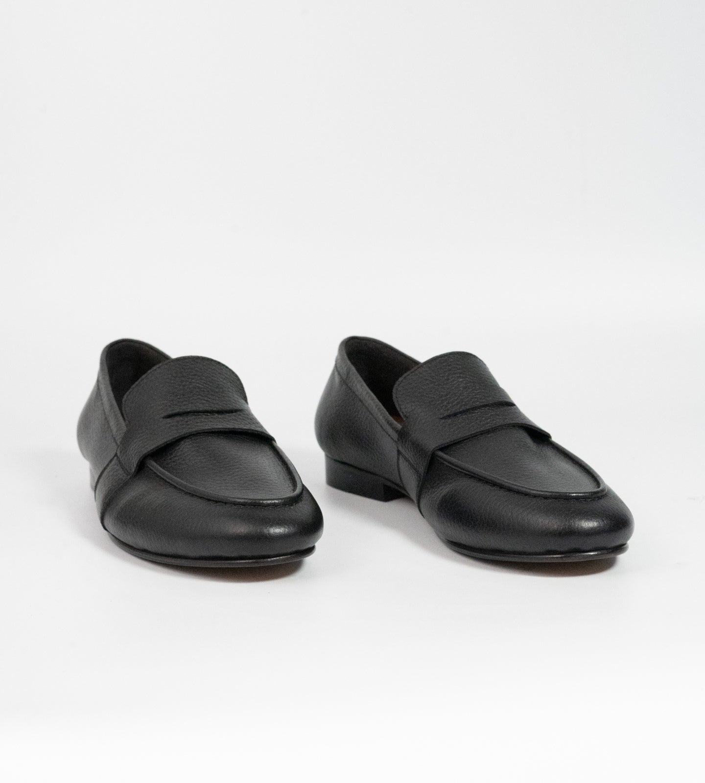Blake Stitched Unlined Milled Leather Penny Loafer