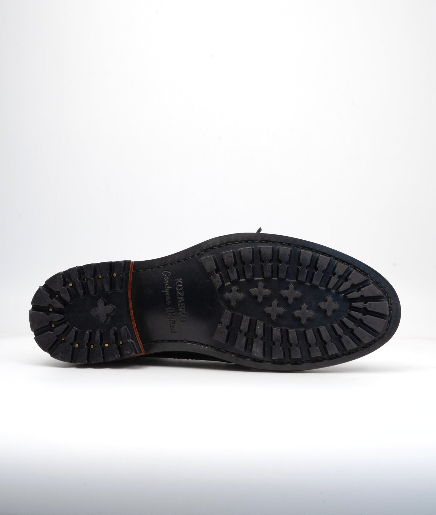 Hand-Welted Classic Black Captoe Boot