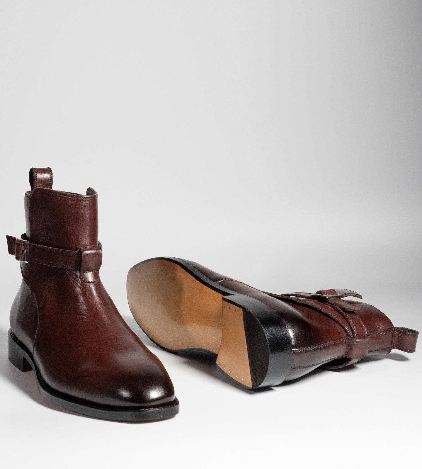 Hand-Welted Chisel Toe Jodhpur Boot