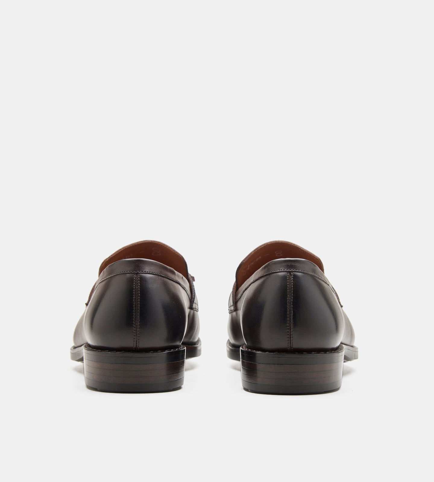 Hand-Welted Brown Tassel Loafers