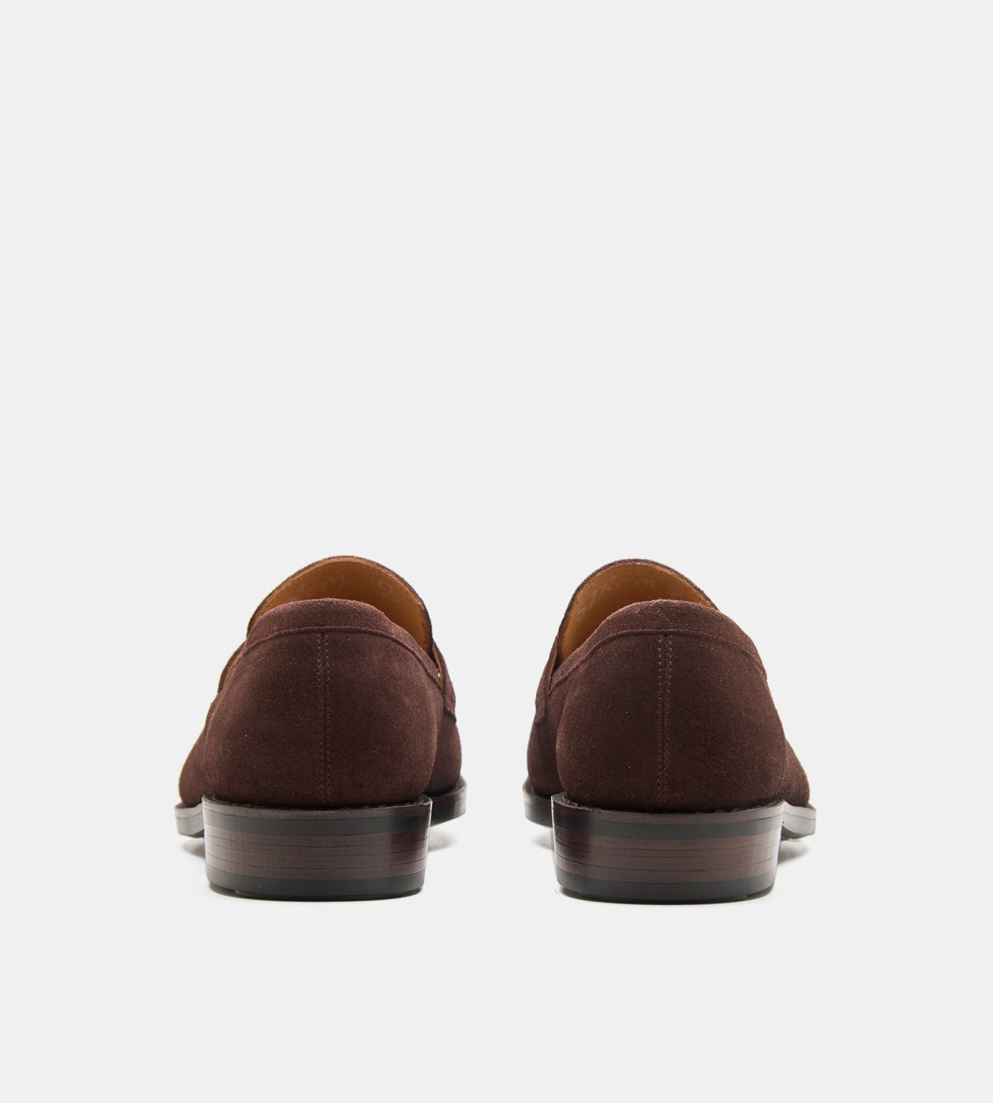 Hand-Welted Brown Suede Tassel Loafers