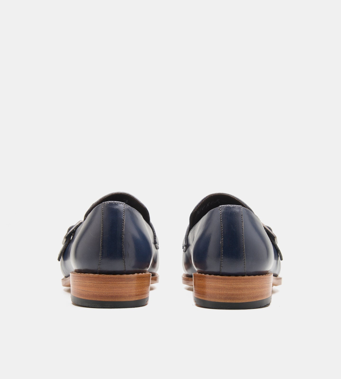Hand Welted Navy Strap Loafer