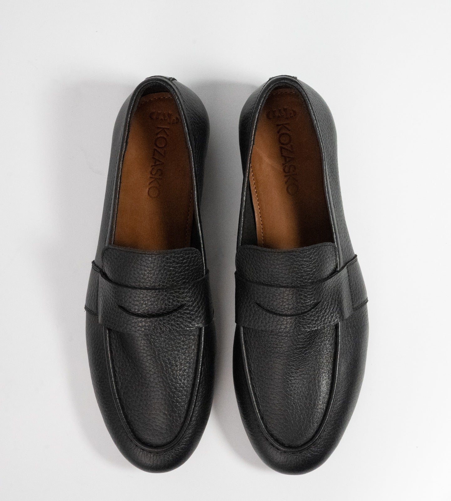 Blake Stitched Unlined Milled Leather Penny Loafer