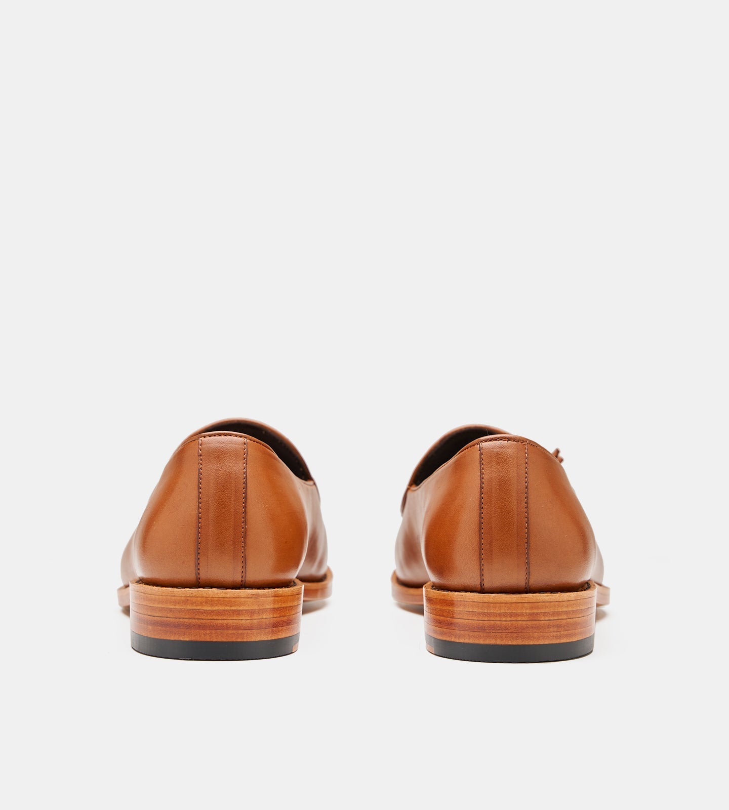 Hand-Welted Tan Belgian Tassel Loafer