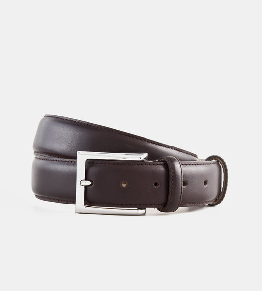 Full Grain Brown Leather Belt