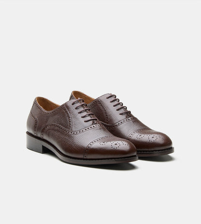 Hand-Welted Full Brogues Oxfords