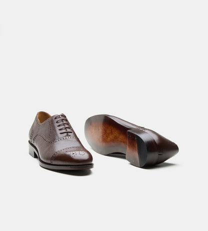 Hand-Welted Full Brogues Oxfords
