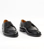 Hand-Welted Black Split Toe Derby