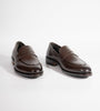 Hand Welted Classic Brown Penny Loafers