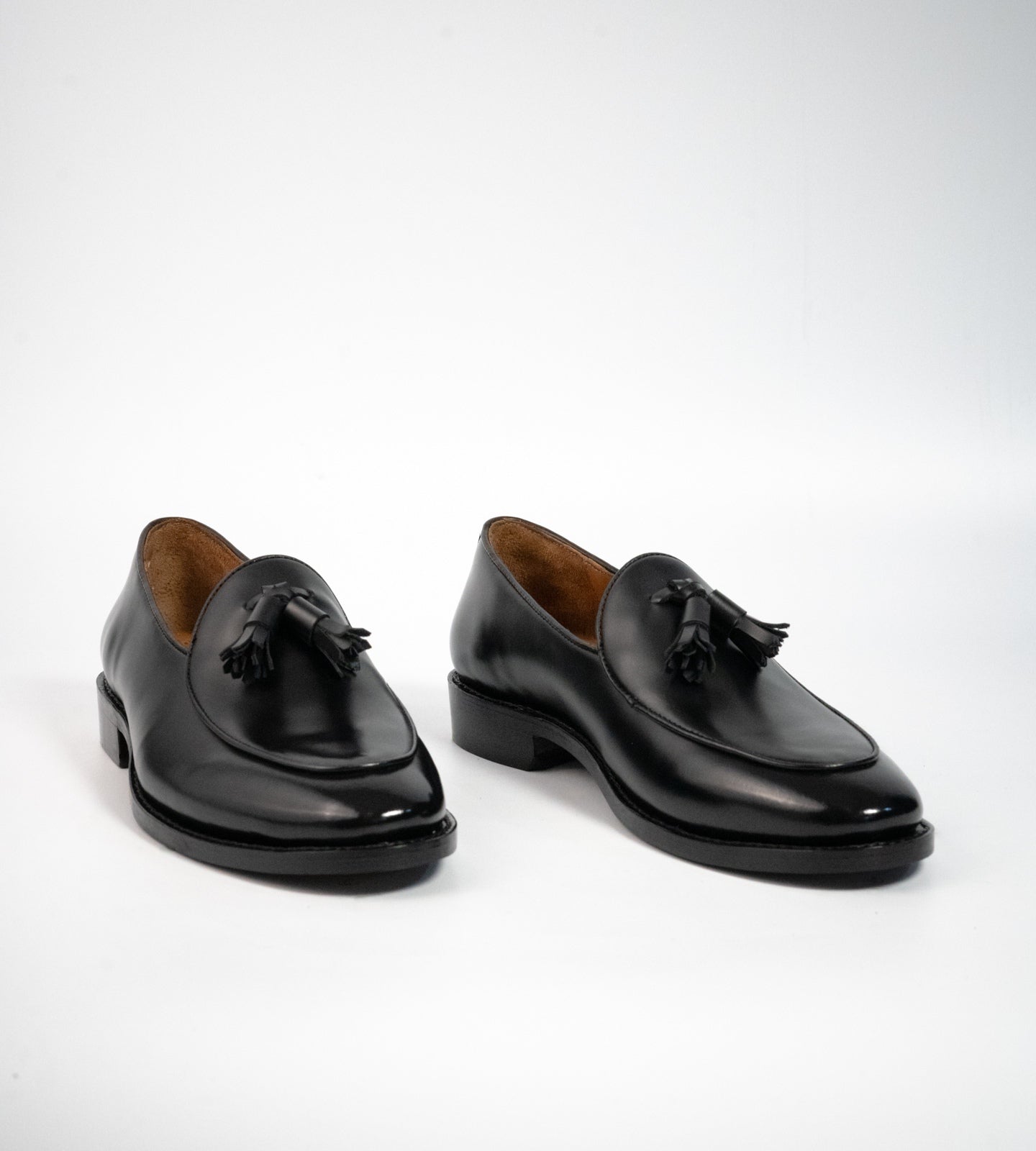 Hand-Welted Michigan Calf Belgian Tassel Loafer