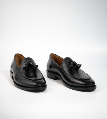 Hand-Welted Michigan Calf Belgian Tassel Loafer