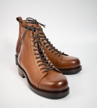 Hand Welted Tan Monkey Boots