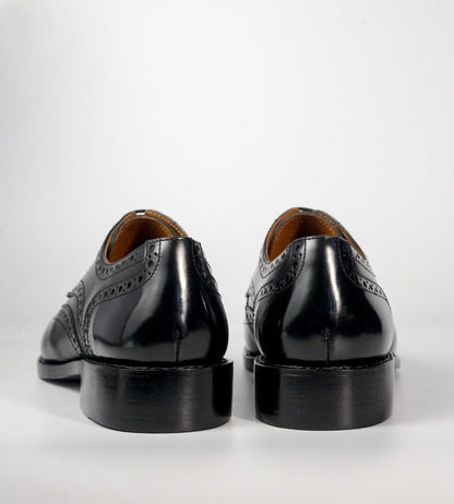 Michigan Black Calf Wingtip Derby Brogues