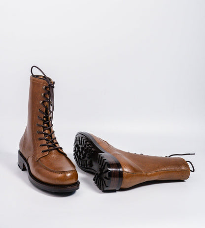 Heritage 8-Inch Milled Moc Toe Boot with Bellows Tongue