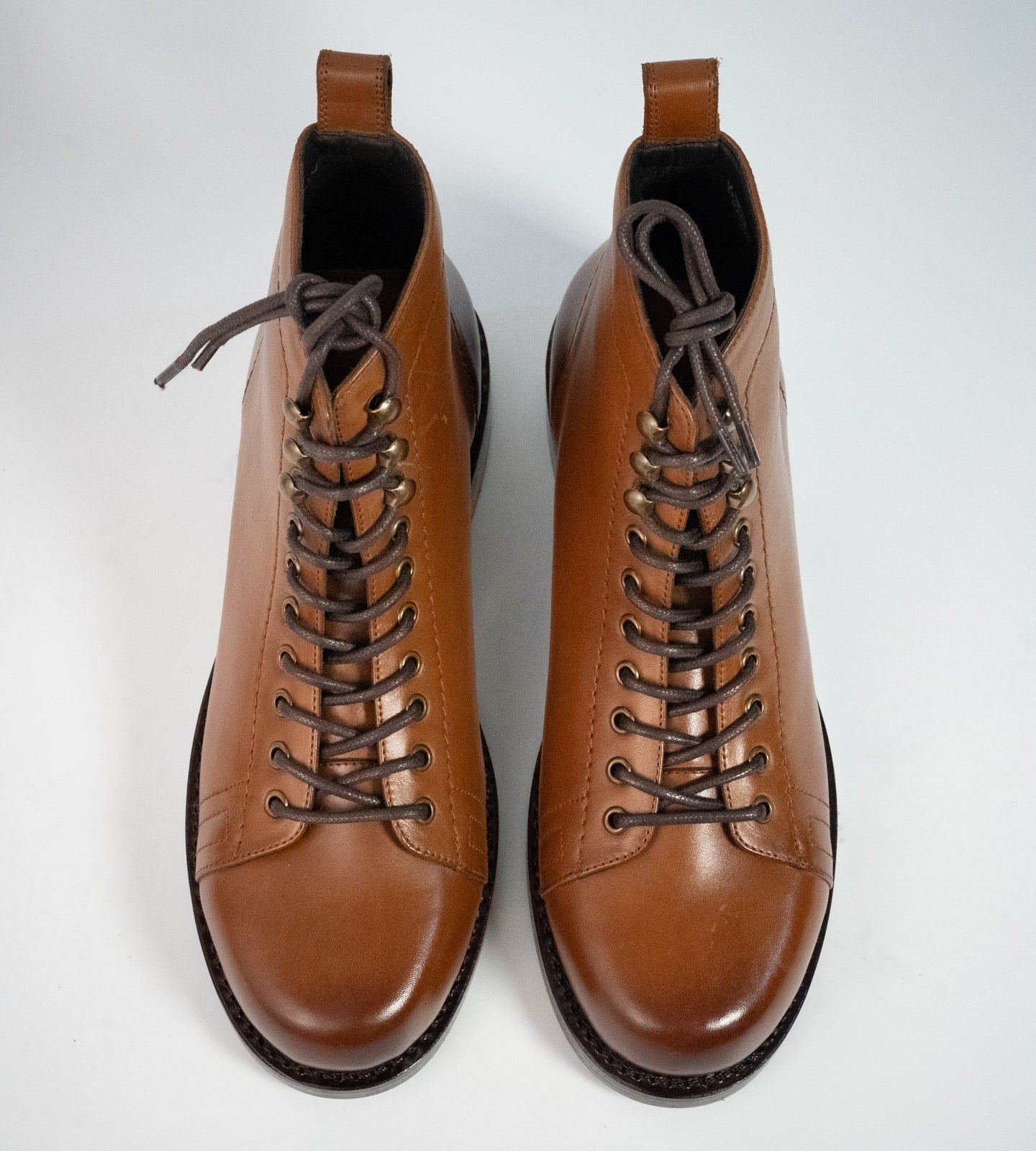 Hand Welted Tan Monkey Boots