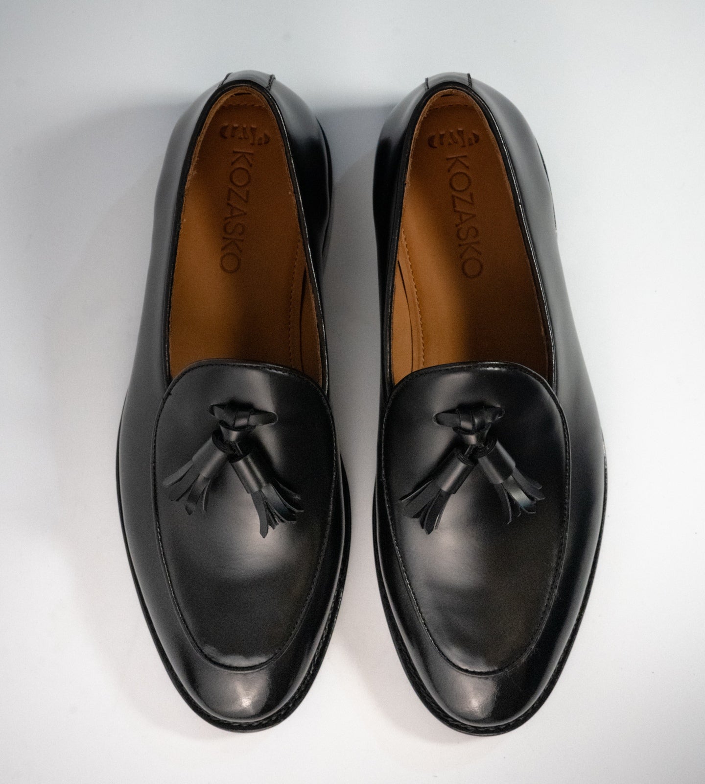 Hand-Welted Michigan Calf Belgian Tassel Loafer