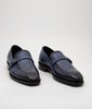 Hand Welted Dual Tone Navy Strap Loafer