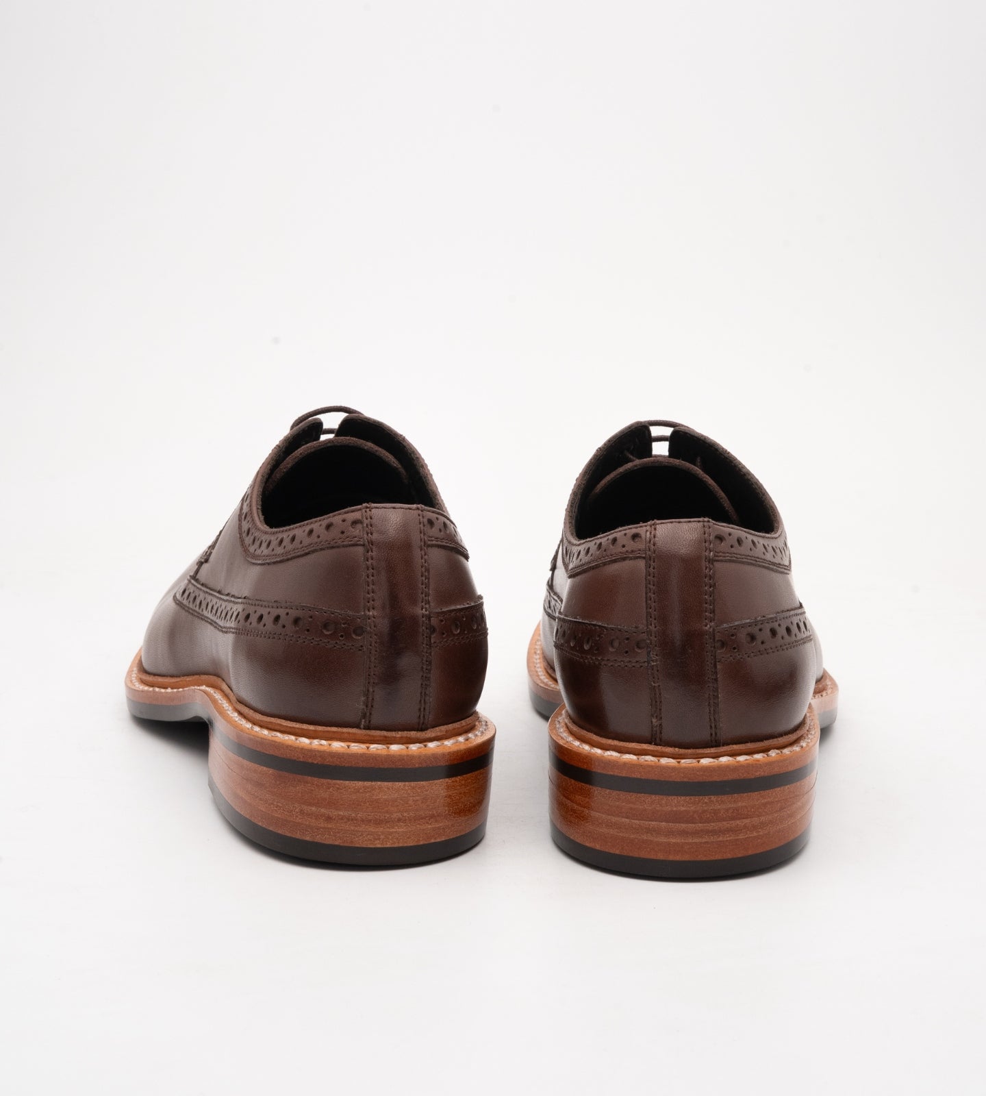 Hand-Welted Brown Longwing Blucher