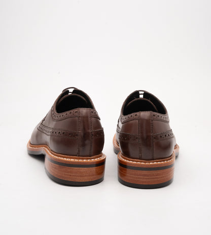 Hand-Welted Brown Longwing Blucher