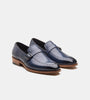 Hand Welted Navy Strap Loafer