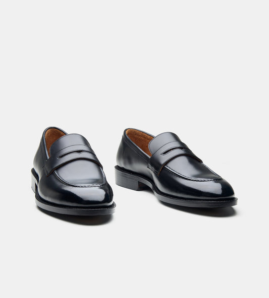 Hand-Welted Michigan Calf Penny Loafer