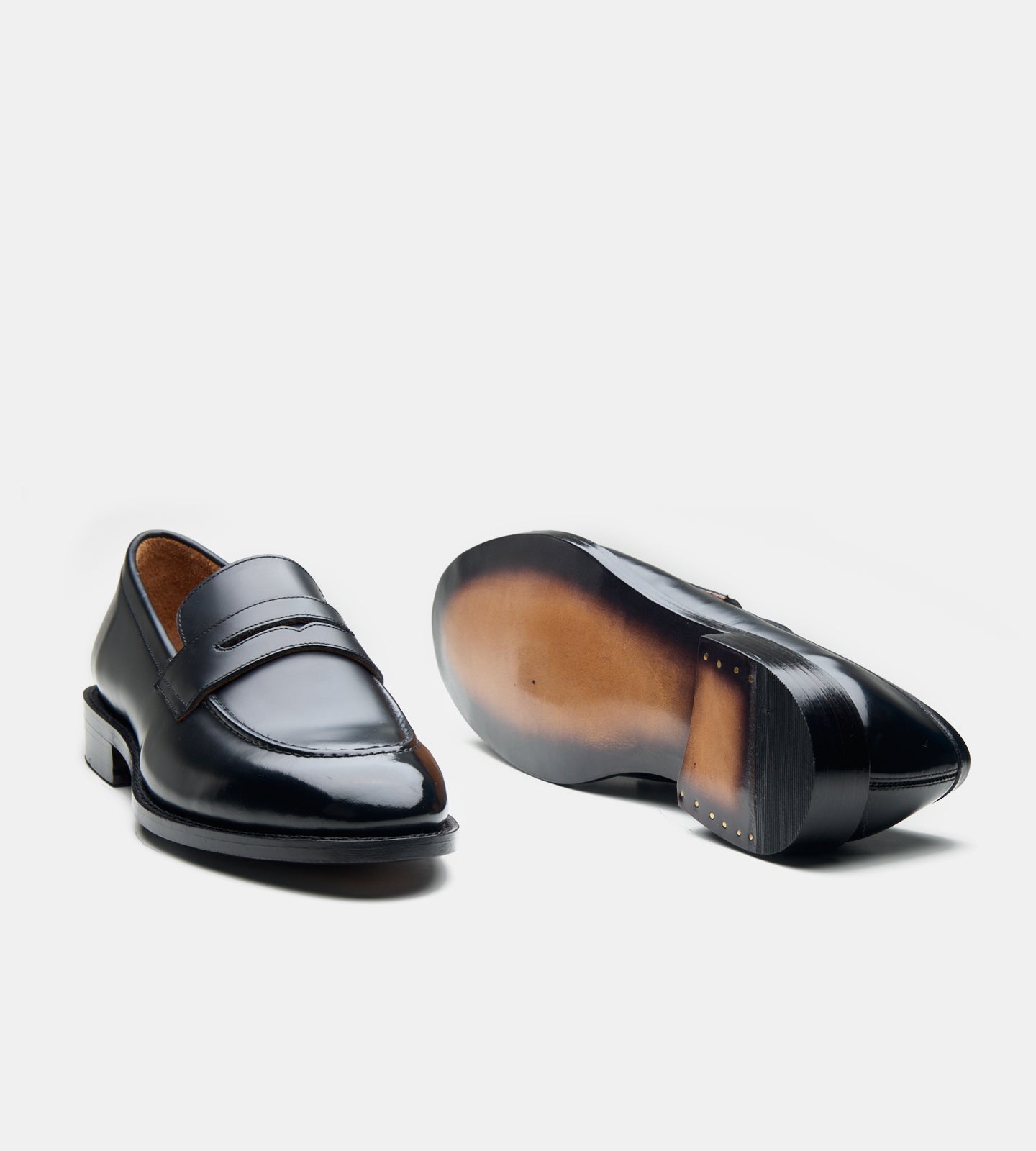 Hand-Welted Michigan Calf Penny Loafer