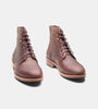 Hand-Welted Brown Oiled Leather Captoe Boot