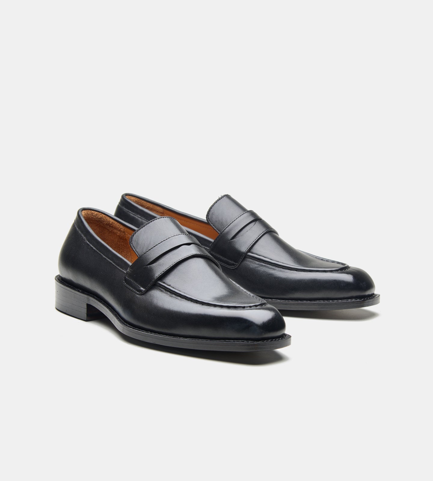 Hand-Welted Chisel Toe Penny Loafer